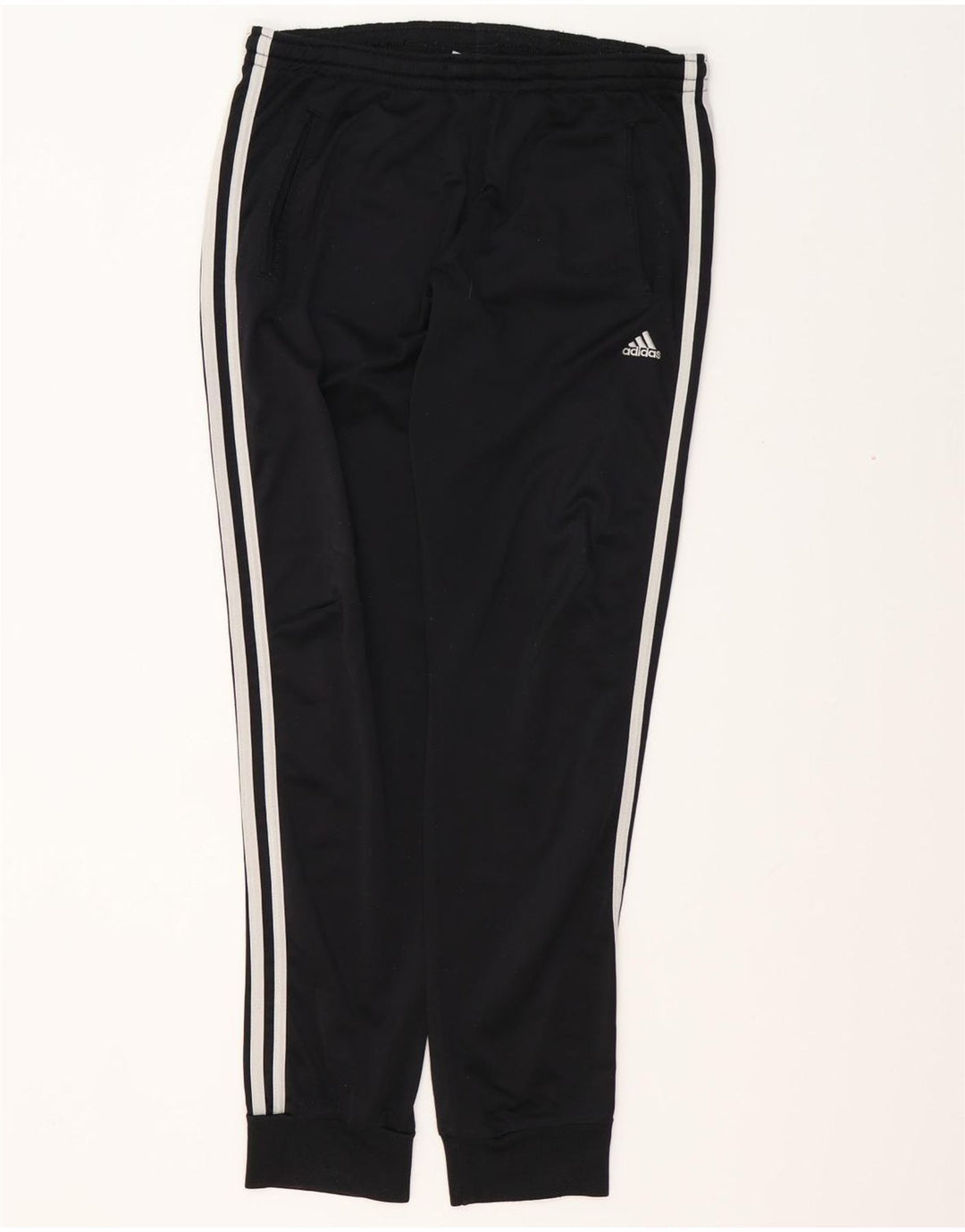 Calças de treino masculinas ADIDAS joggers grandes pretas