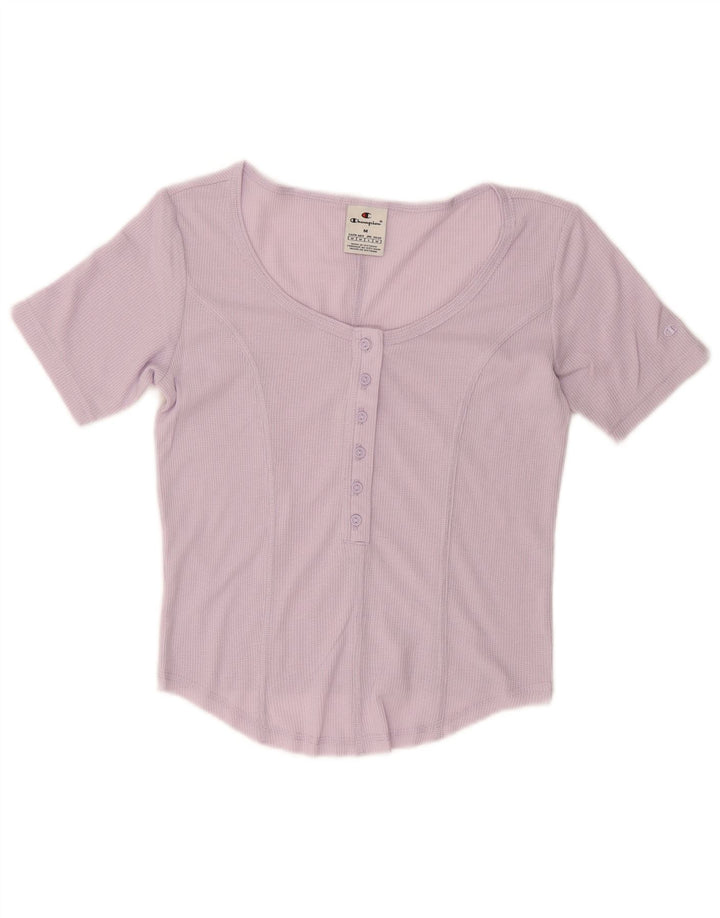 Camiseta feminina CHAMPION UK 14 Roxo Médio