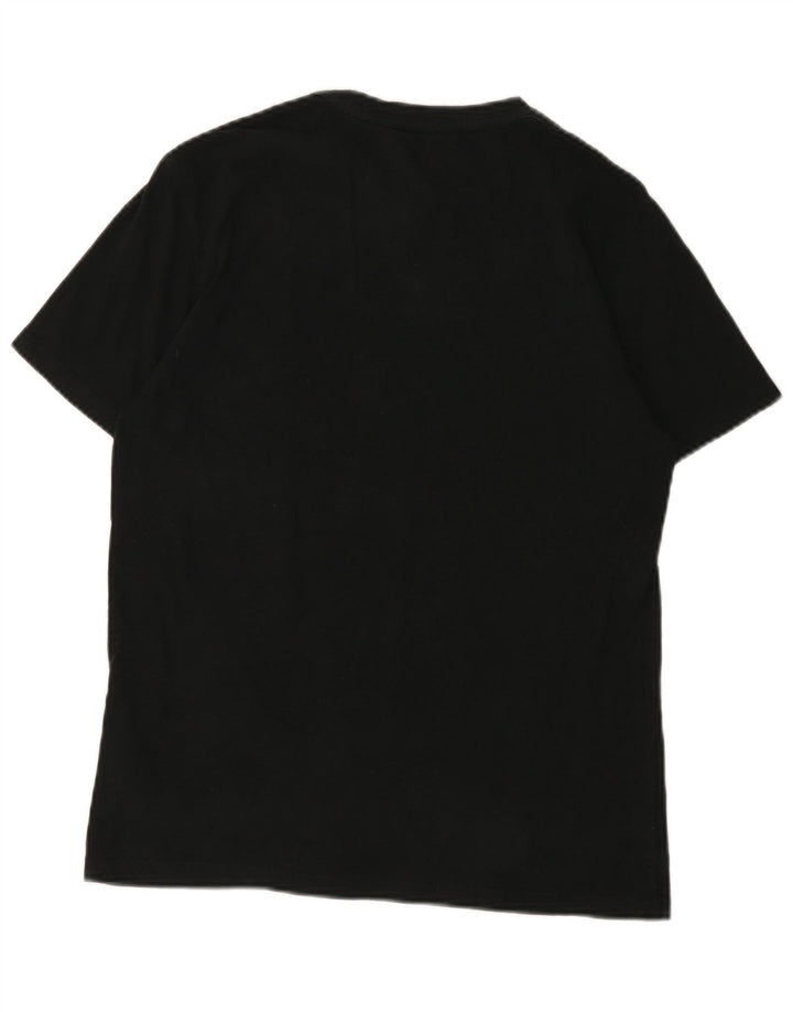 Camiseta masculina All Saints Top médio algodão preto