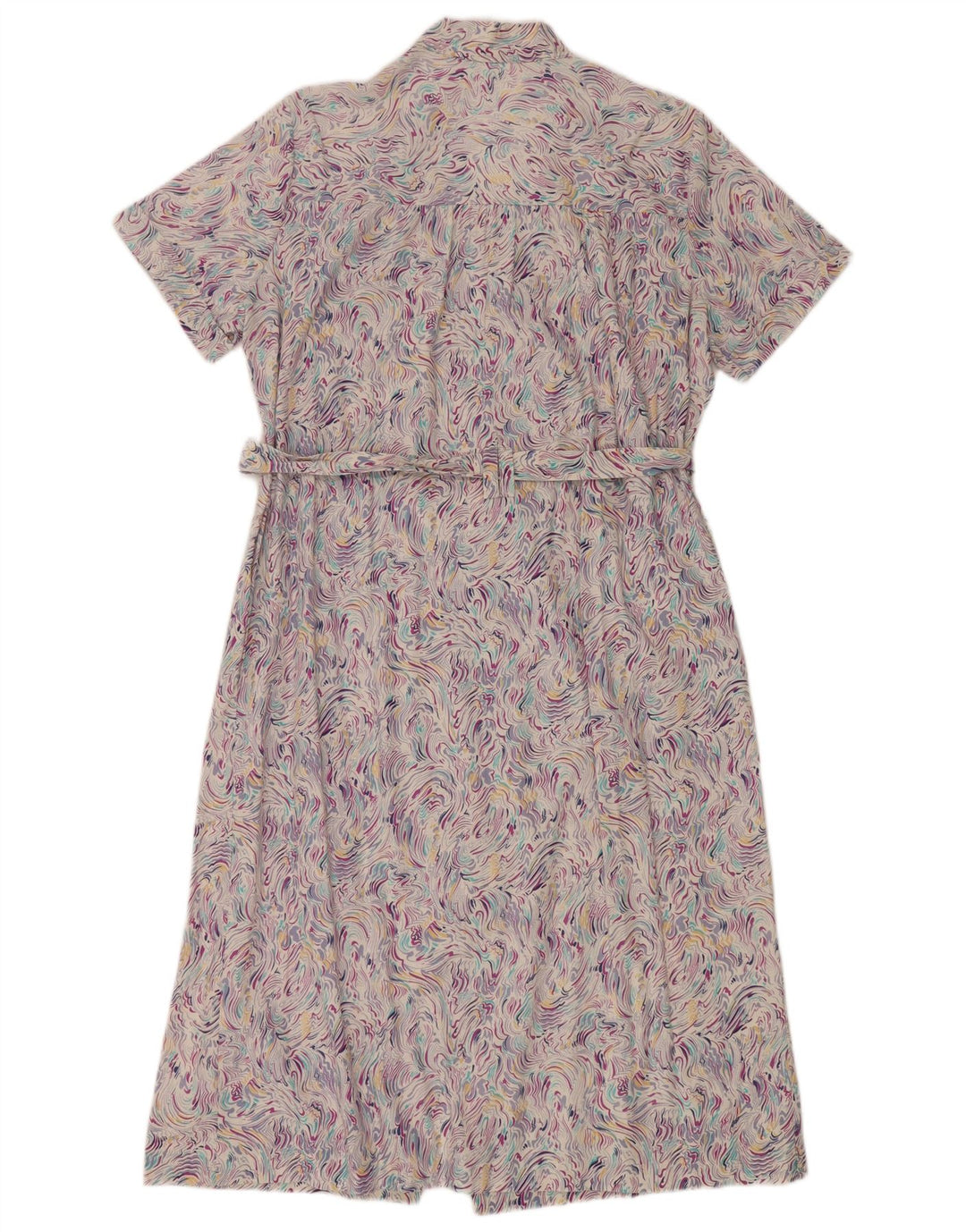 Vestido feminino vintage com estampa abstrata IT 52 2XL multicolorido