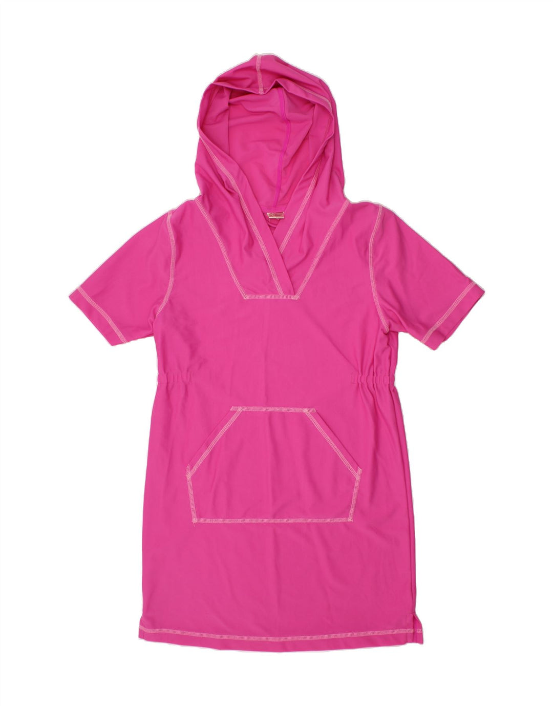 L.L.BEAN Girls Hoodie Dress 6-7 Years Pink Vintage L.L.Bean and Second-Hand L.L.Bean from Messina Hembry 