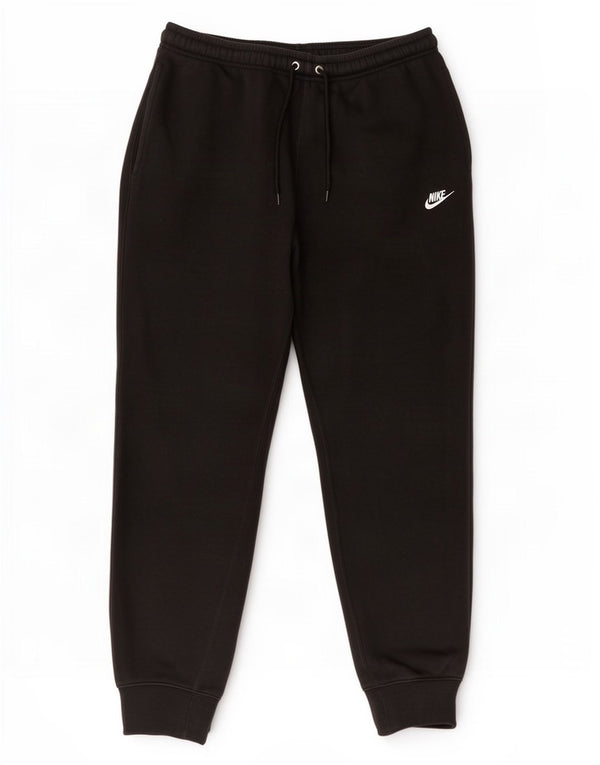 Nike Mens Treino Calças Joggers Médio Algodão Preto