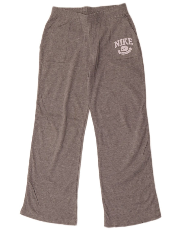 Nike Girls Tracksuit Trousers 13-14 Years XL Grey Cotton