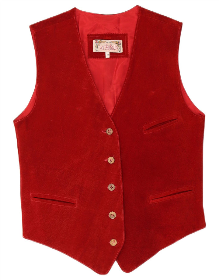 Colete feminino La Rochelle IT 40 médio vermelho
