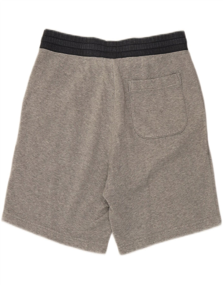 Shorts esportivos masculinos Converse pequeno algodão colorblock cinza