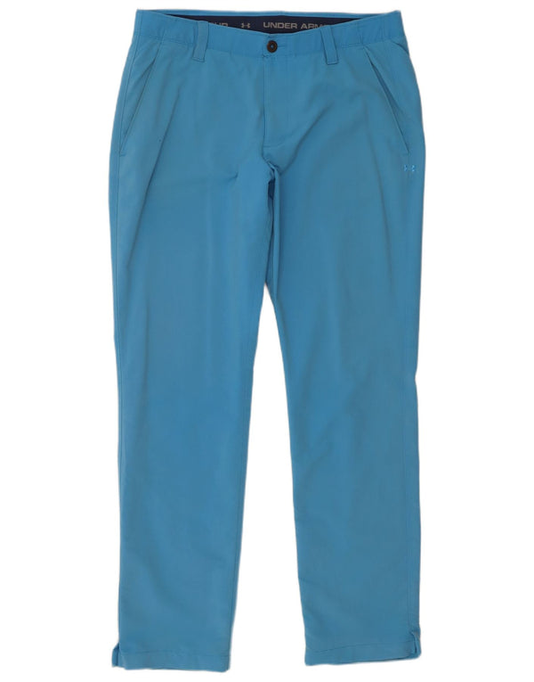 Calça Chino Masculina Under Armour Straight W34 L32 Azul Nylon