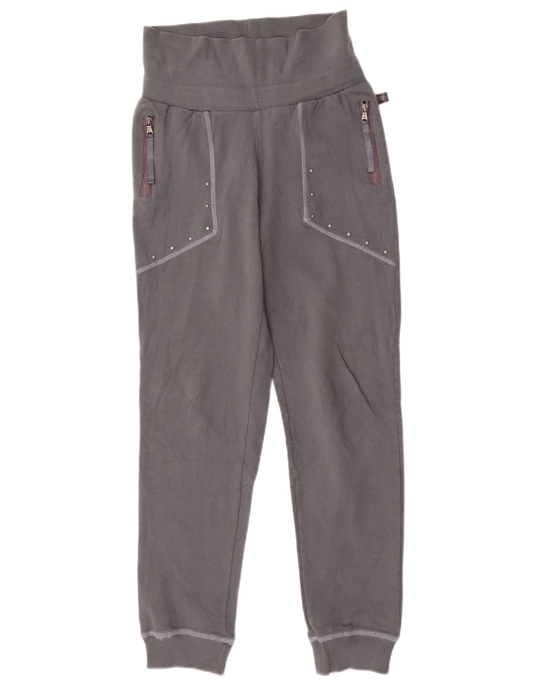 Calça de treino feminina Champion Joggers UK 8 Small Grey