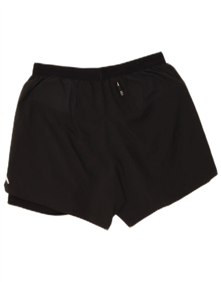 Shorts esportivos femininos Nike Dri Fit UK 12 médio preto