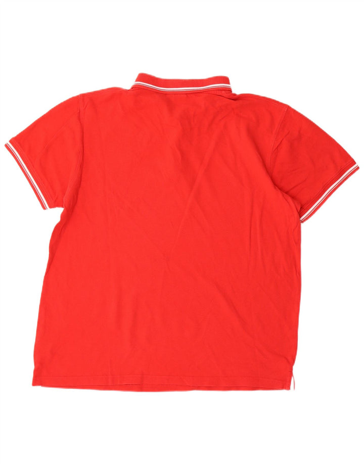 Camisa polo masculina Sergio Tacchini XL algodão vermelho