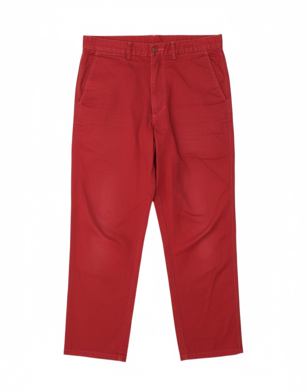 Calça Chino Masculina Slim Avirex W32 L29 Algodão Vermelho