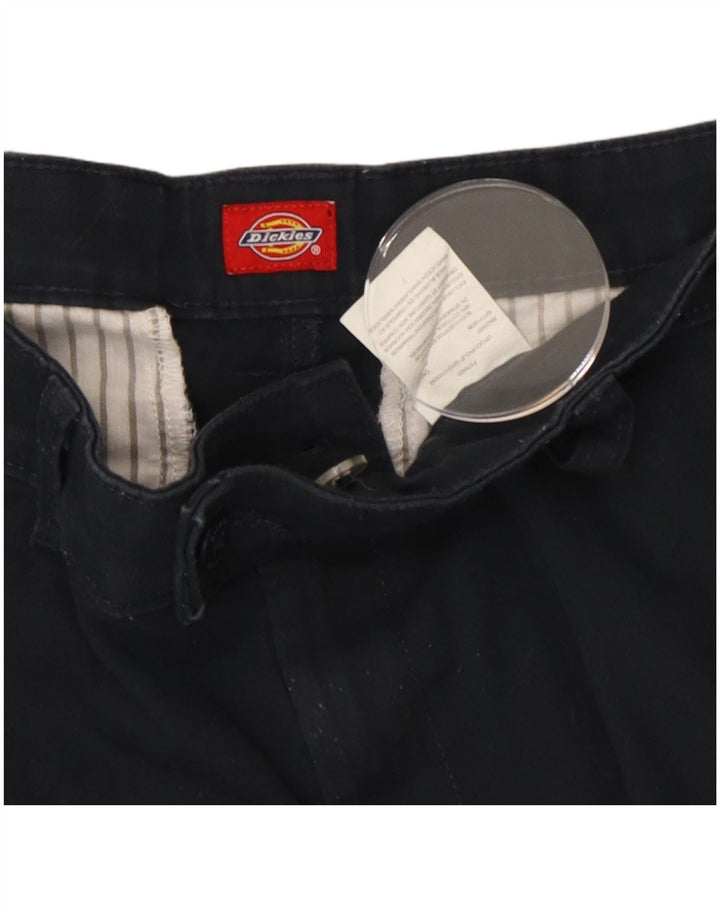Calça feminina Dickies Slim Suit W30 L29 algodão azul marinho