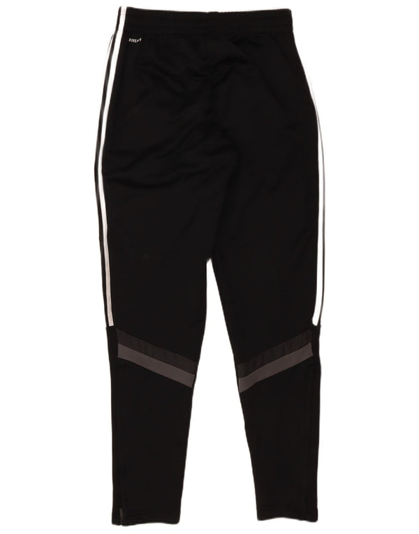 Adidas Mens Aeroready Calças de treino pequenas W29 L28 Poliéster preto