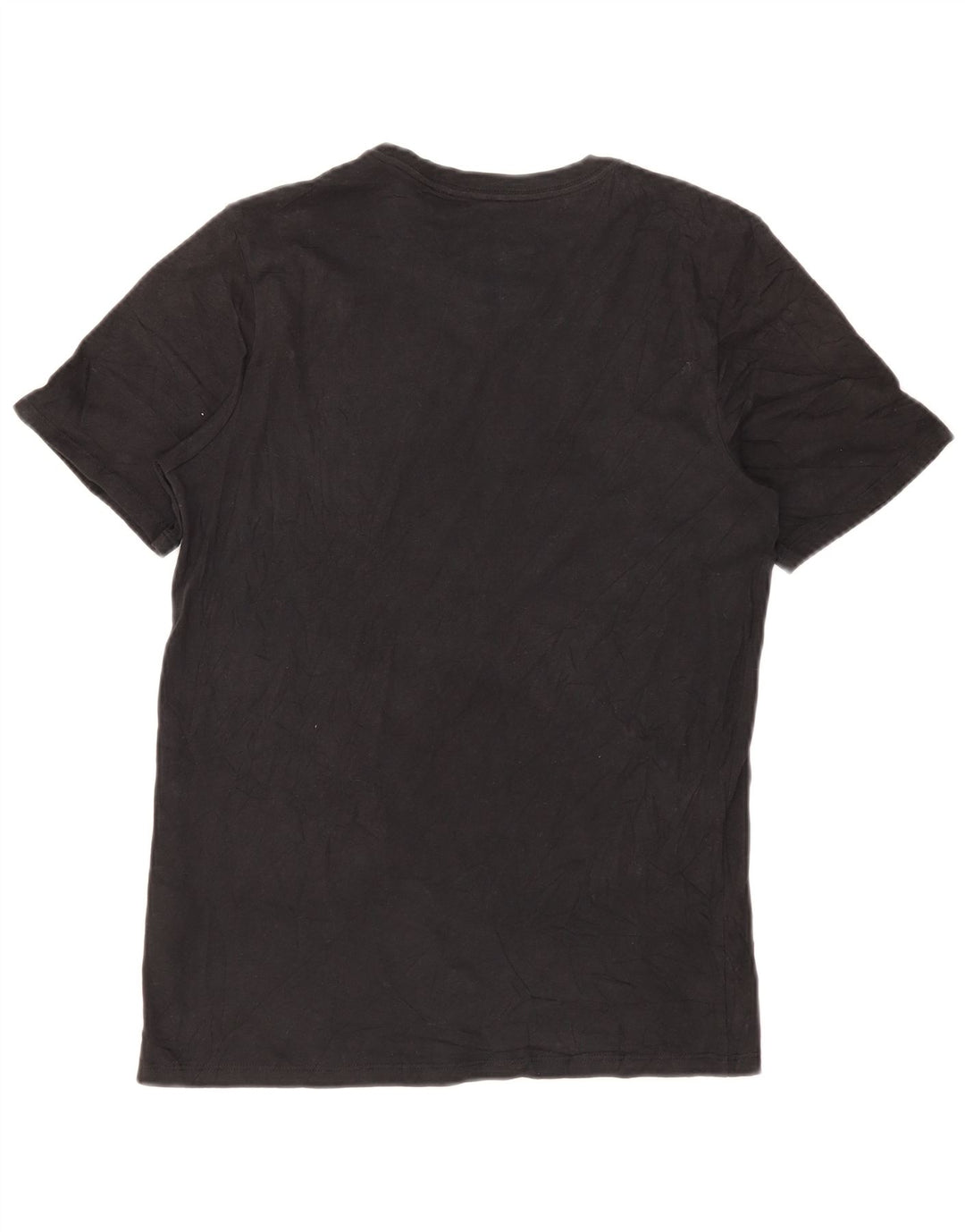 Camiseta masculina Nike Athletic Cut Top pequena de algodão preto