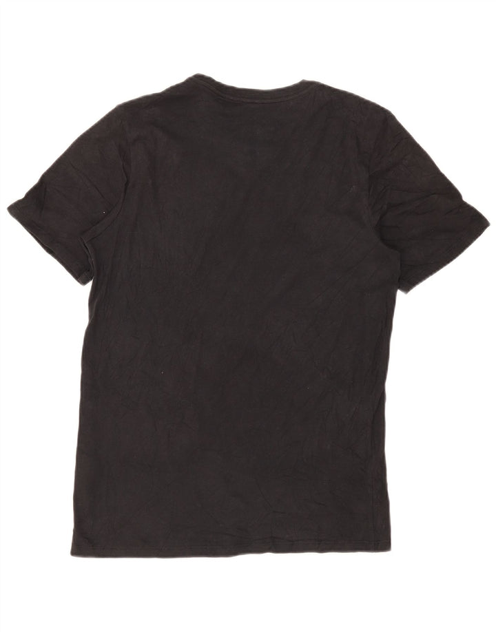 Camiseta masculina Nike Athletic Cut Top pequena de algodão preto