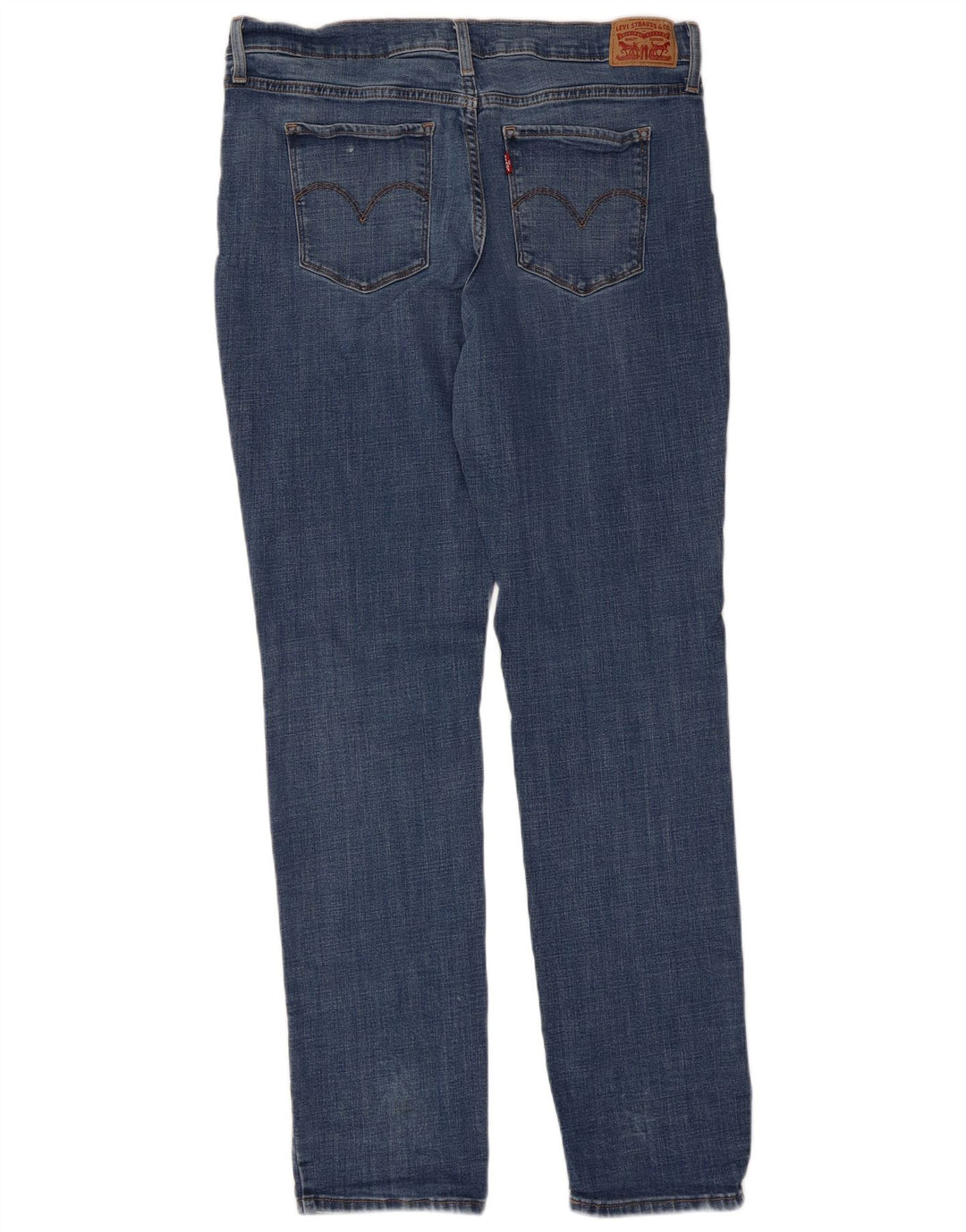 Calça jeans feminina Levi's 312 Shaping Slim W33 L32 azul algodão