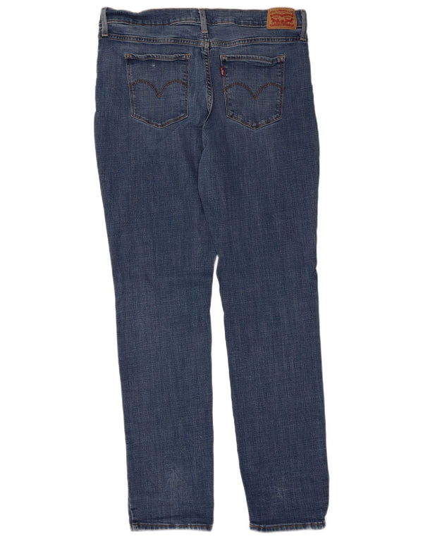 Calça jeans feminina Levi's 312 Shaping Slim W33 L32 azul algodão