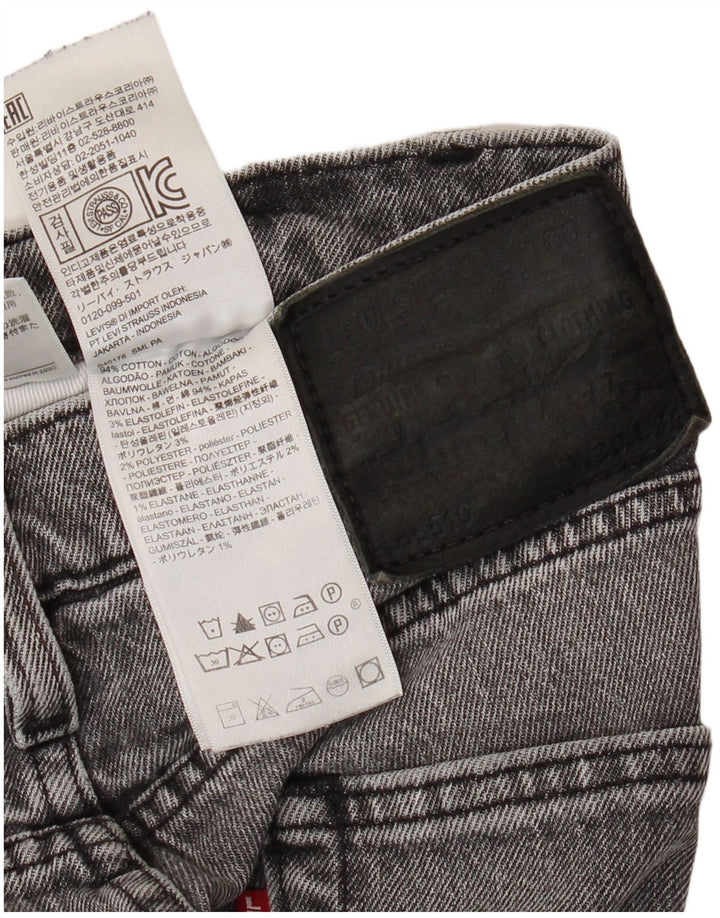 LEVI'S Masculino 510 Skinny Jeans W30 L34 Cinza Algodão