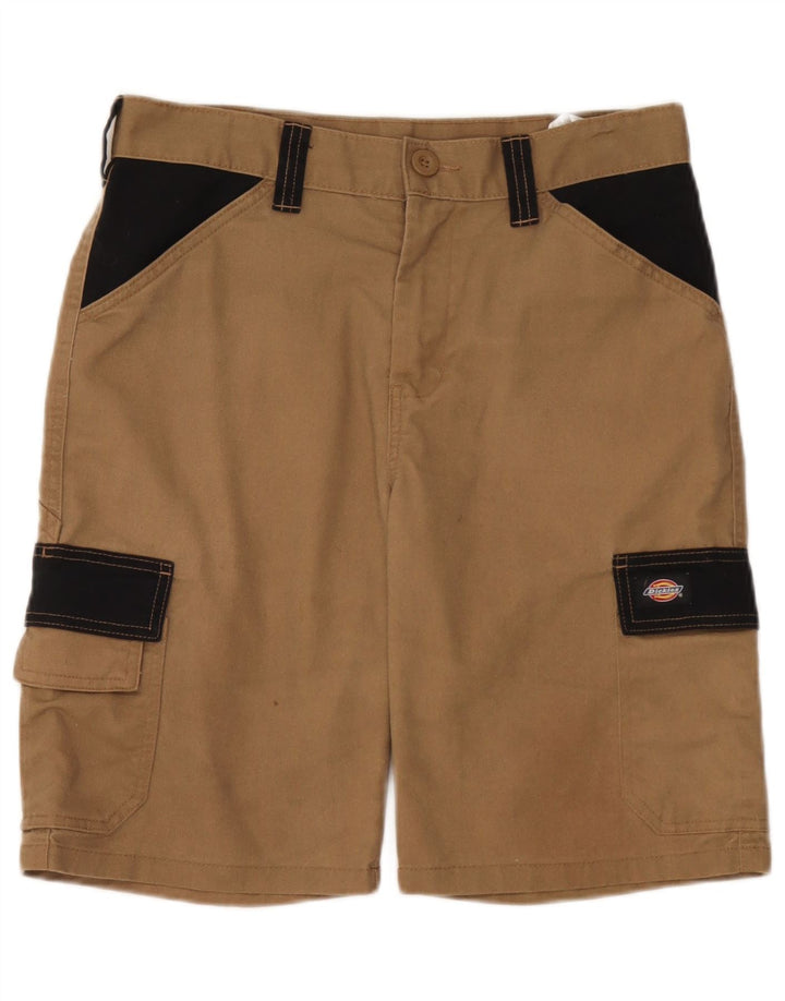 Shorts cargo masculino Dickies W31 poliéster colorblock bege médio