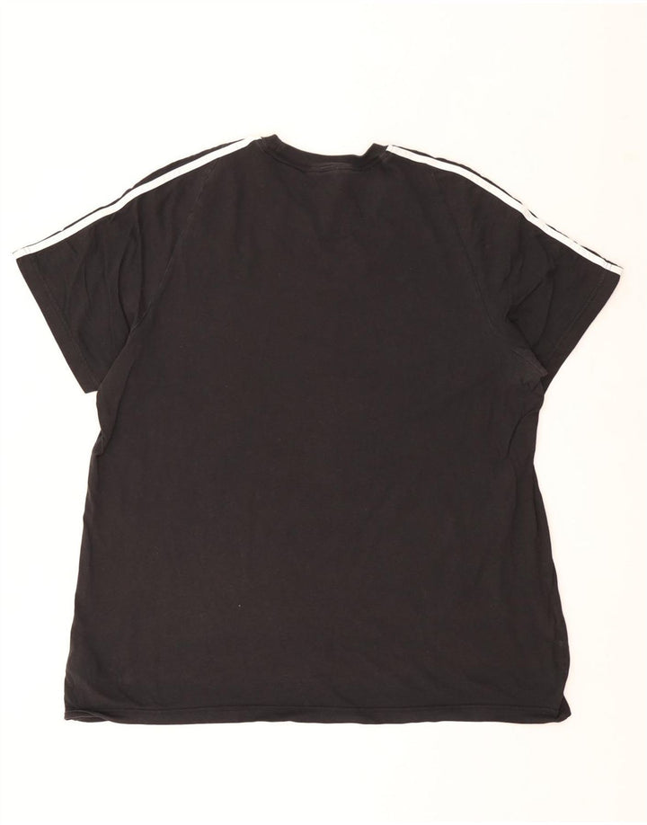 Camiseta masculina Adidas Top 2XL algodão preto