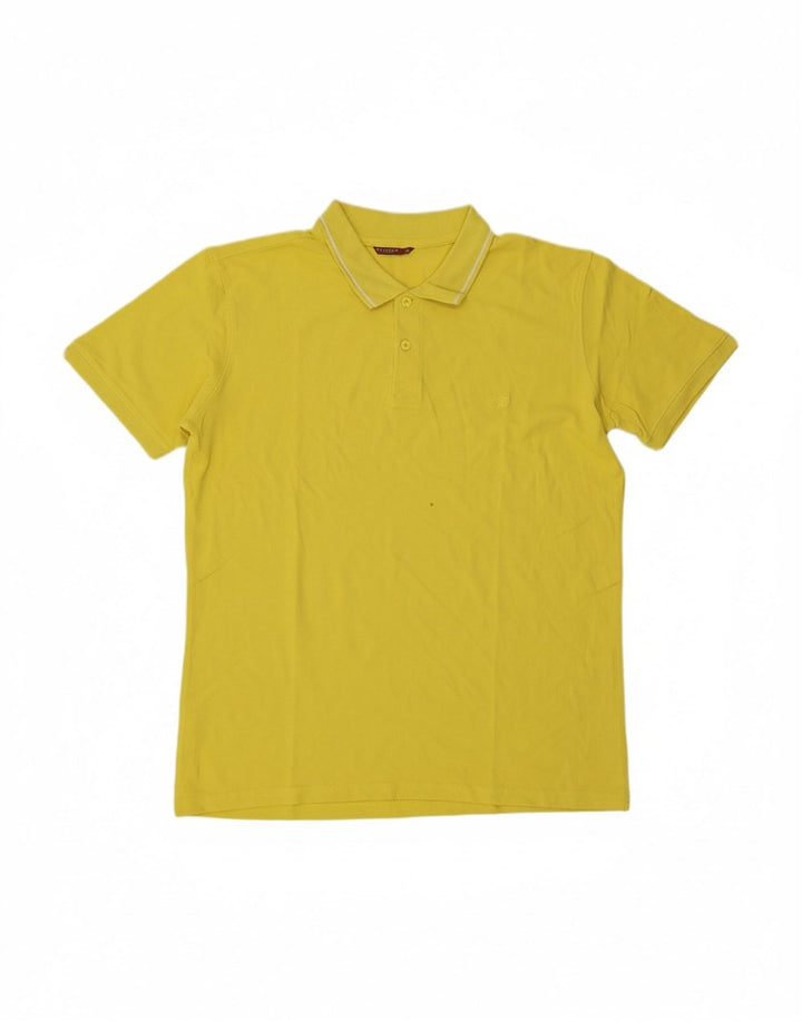 Camisa polo masculina CARRERA XL algodão amarelo