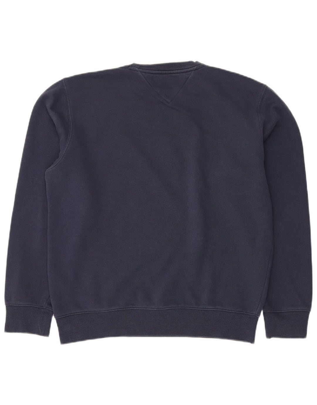 TOMMY HILFIGER moletom masculino jumper grande algodão azul marinho