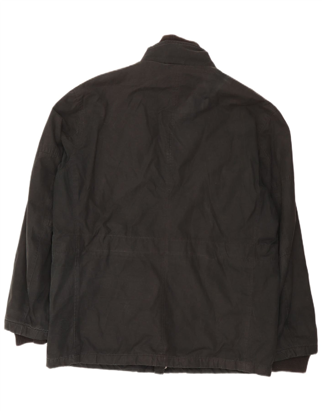 Jaqueta utilitária masculina Wrangler UK 42 XL poliéster preto
