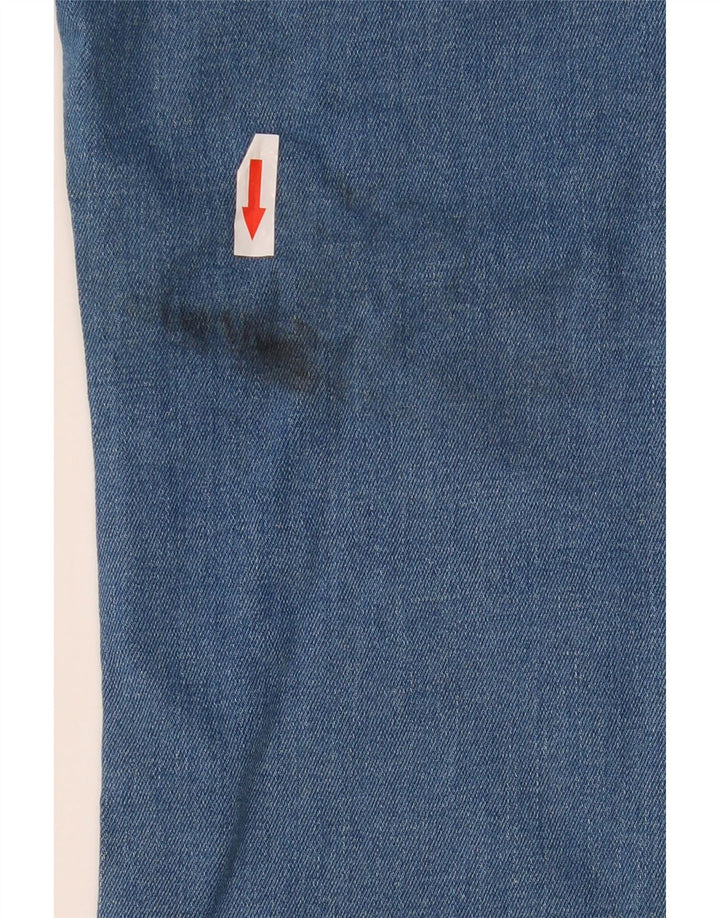 ZARA Jeans Slim Feminino EU 40 Médio W30 L30 Azul