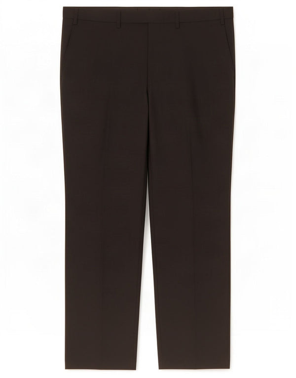 Marks & Spencer Mens Regular Suit Trousers W40 L31 Black Polyester