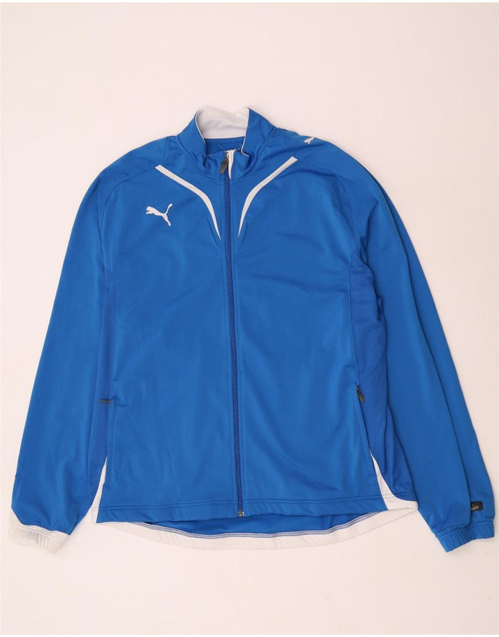 Puma Mens Treino Top Jacket 2XL Azul Colourblock Poliéster