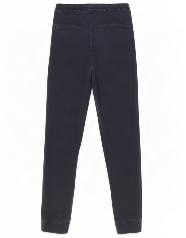 Hollister Mens Joggers Calças Pequenas W29 L29 Azul Marinho Algodão