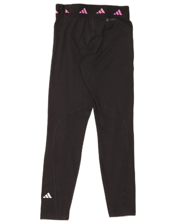 Leggings Adidas Aeroready Graphic para menina 13-14 anos preto poliéster