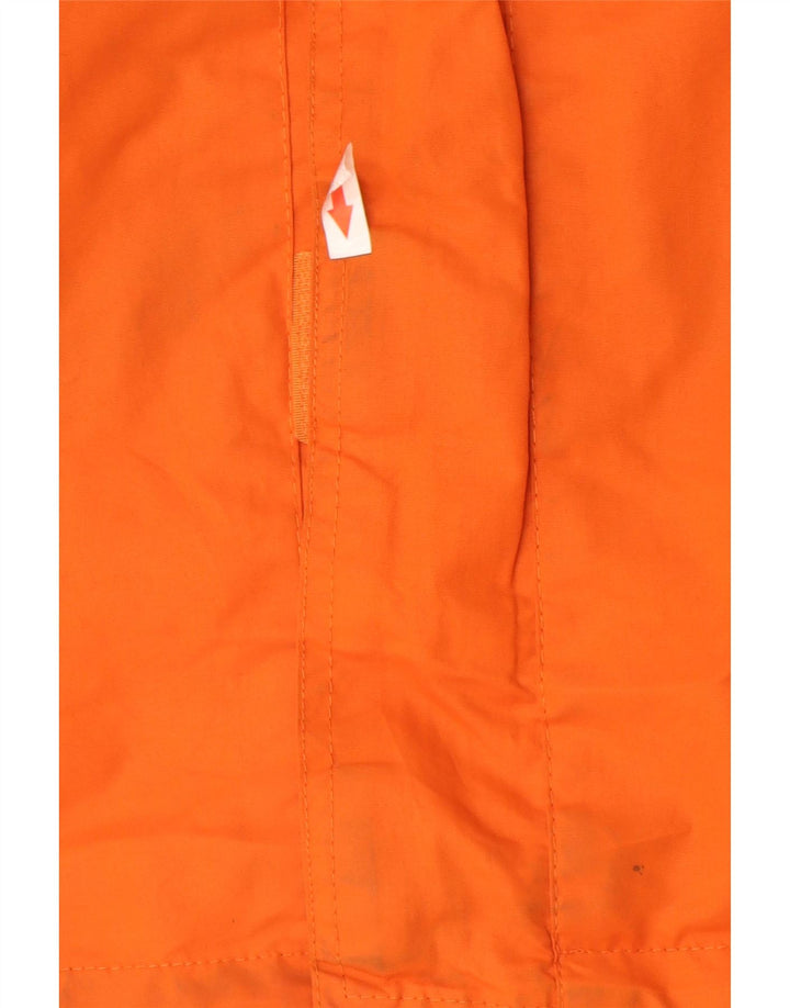 Jaqueta de chuva com capuz masculino Mountain Warehouse poliéster laranja médio Reino Unido 38