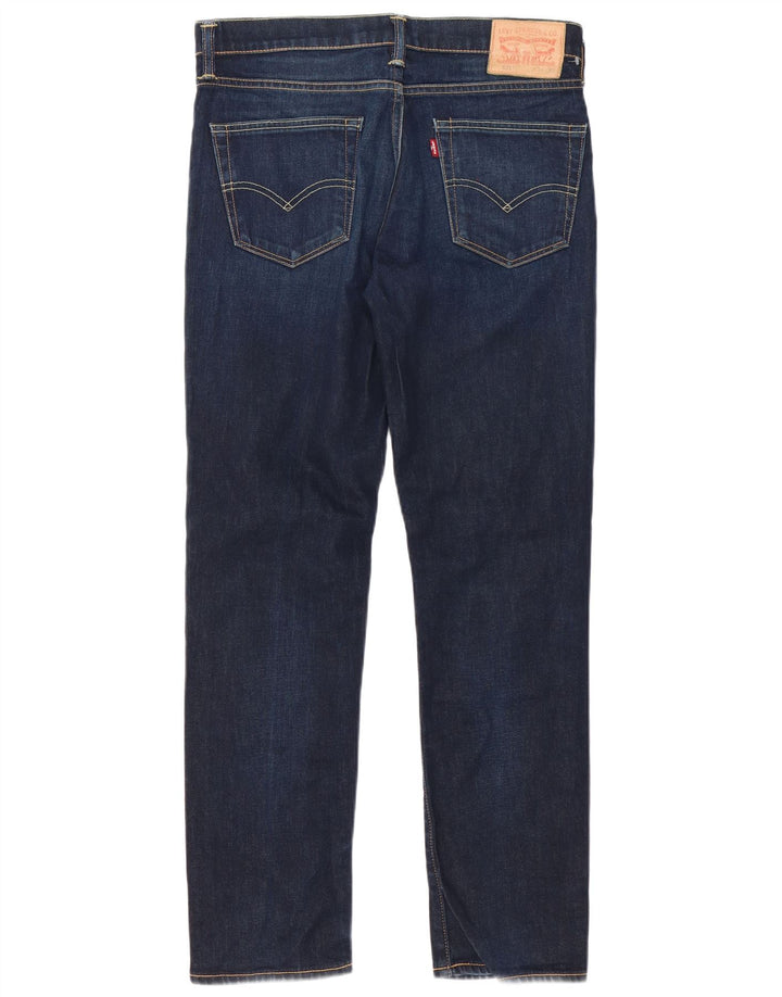 Levi's Masculino 511 Slim Jeans W34 L32 Azul Marinho Algodão