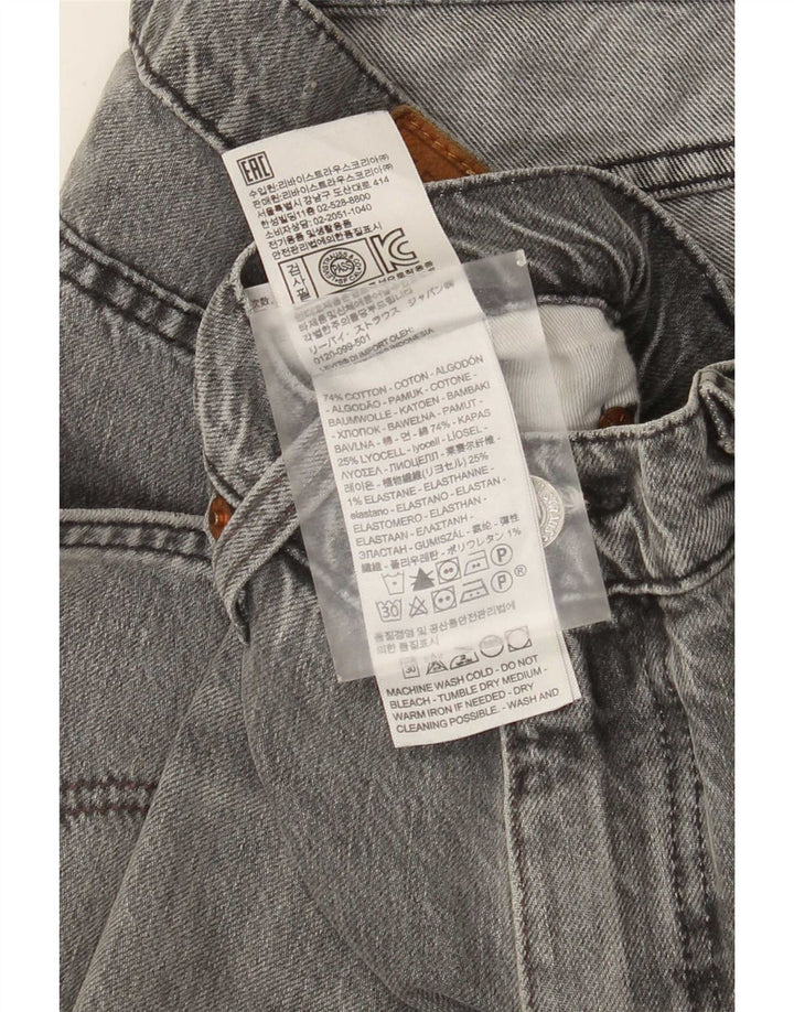 Levi's Masculino 511 Slim Jeans W34 L34 Cinza Algodão