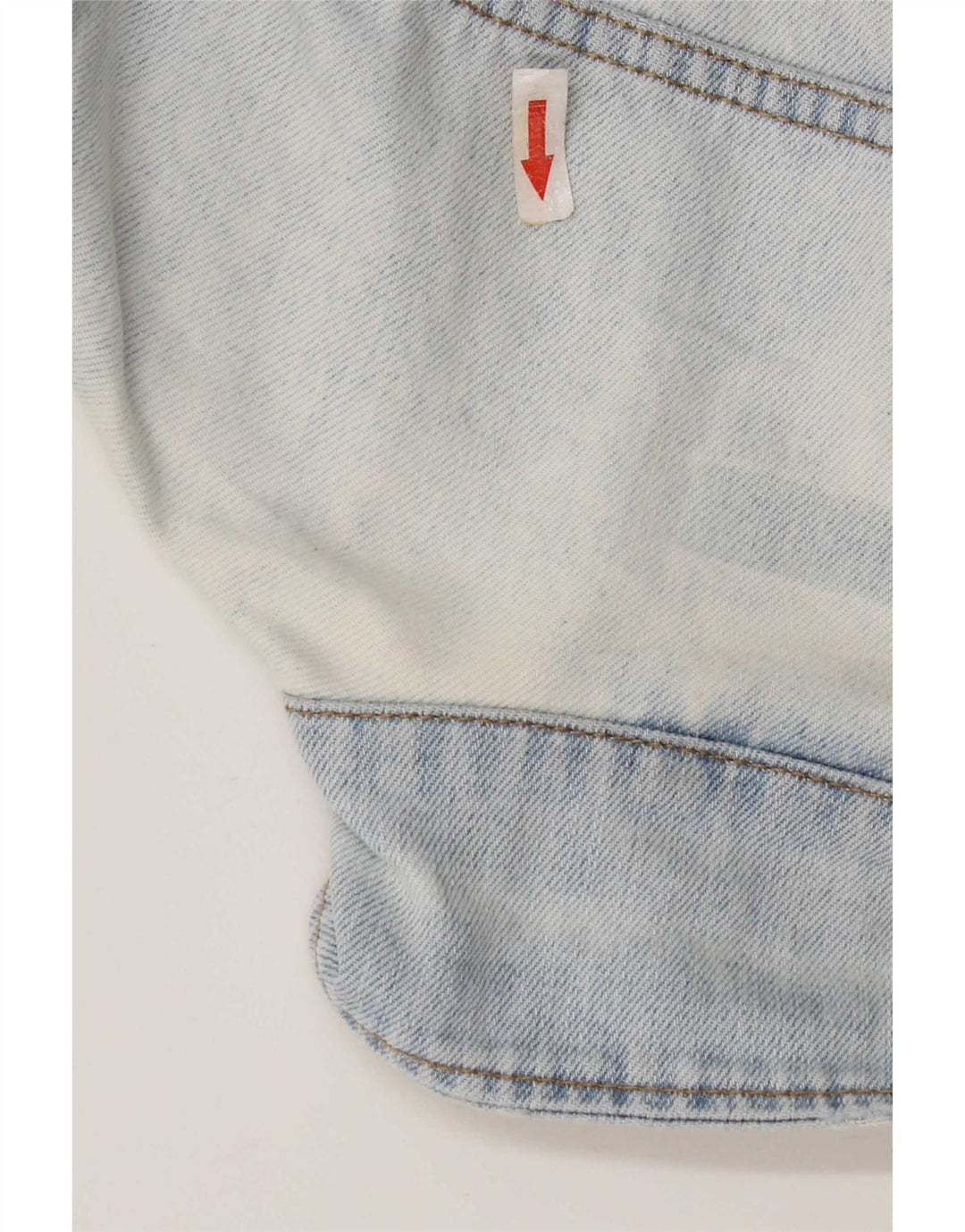 Jaqueta jeans feminina Topshop Reino Unido 10 algodão azul pequeno