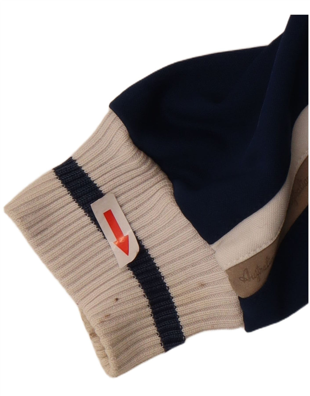 AUSTRALIAN L'ALPINA Jaqueta masculina de treino IT 46 poliéster azul pequeno