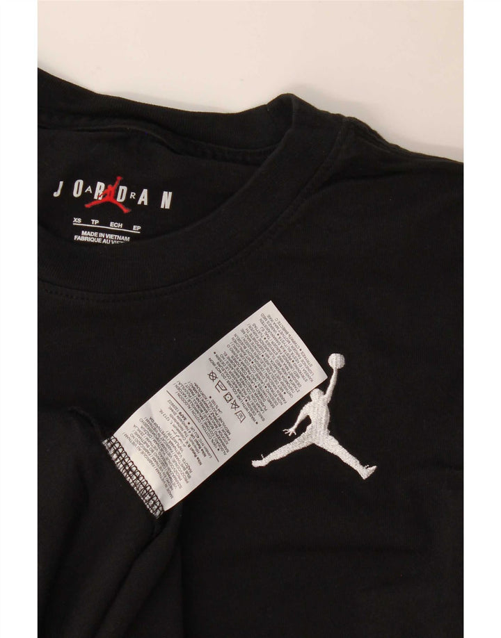Camiseta masculina Jordan Top XS algodão preto