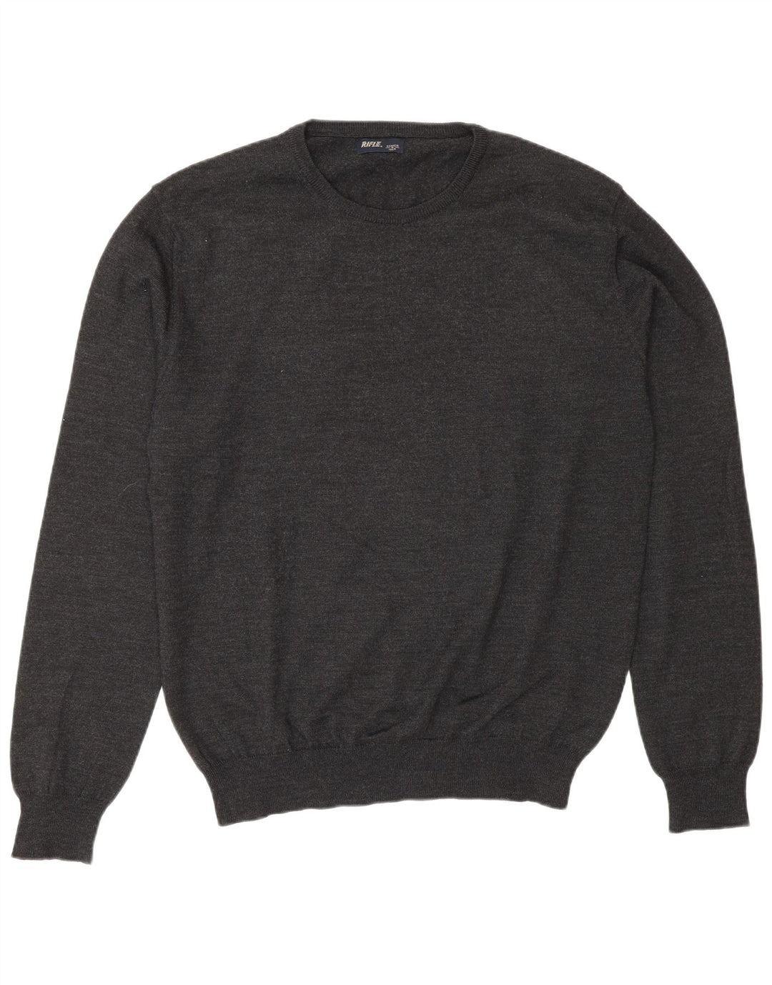 Suéter masculino Rifle com gola redonda 2XL cinza acrílico