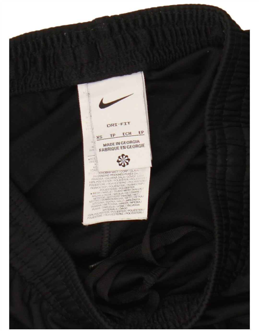 Calça Nike Dri Fit Feminina UK 6 XS Poliéster Preto