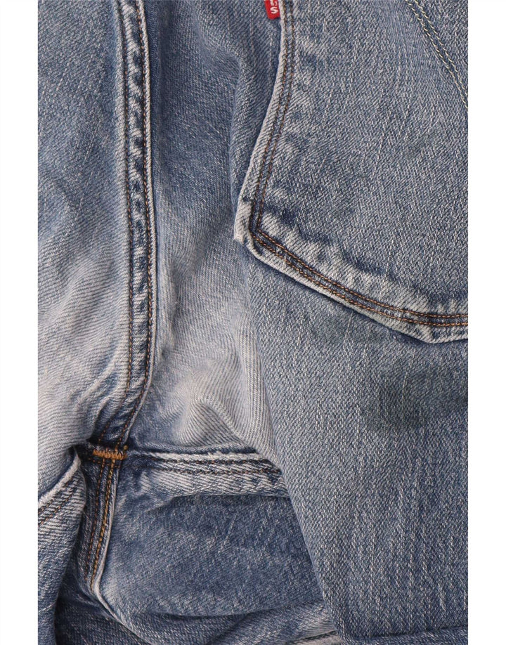 Calça jeans feminina Levi's 511 Slim W36 L29 azul algodão
