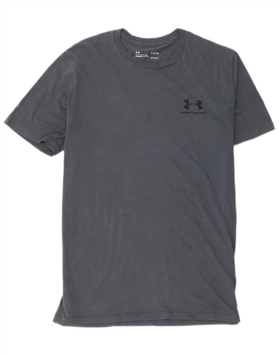 Camiseta masculina Under Armour Heat Gear Top Médio Azul Marinho