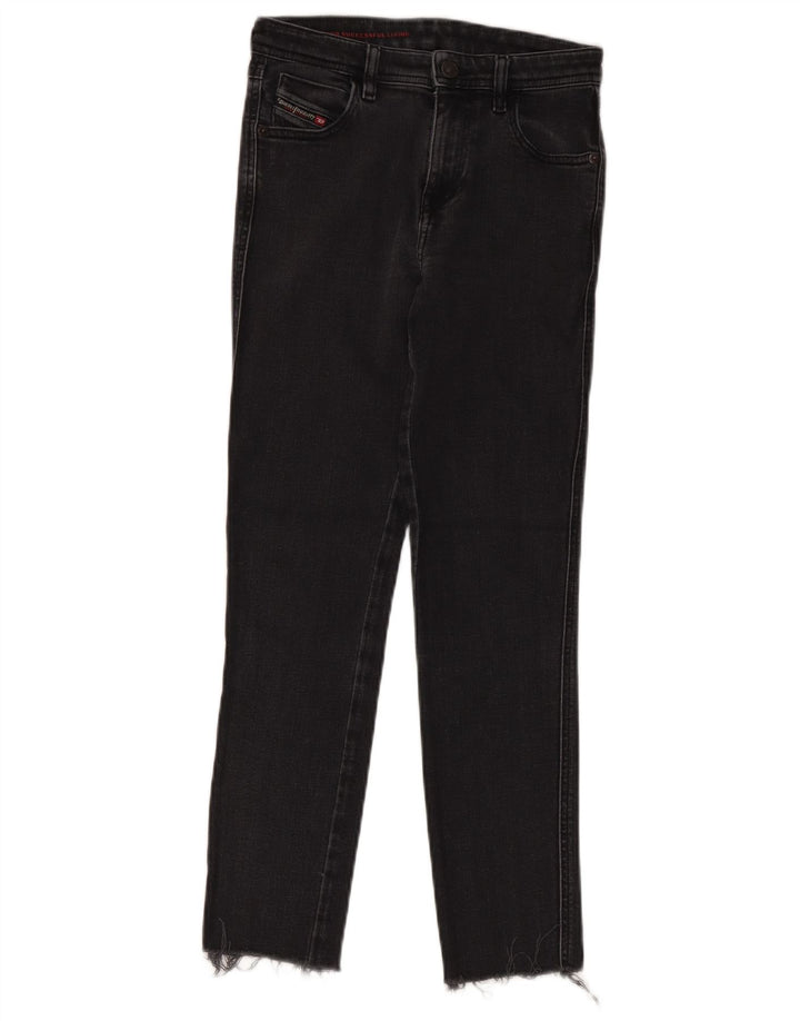 Jeans Slim Feminino Diesel W24 L26 Preto Poliacrílico