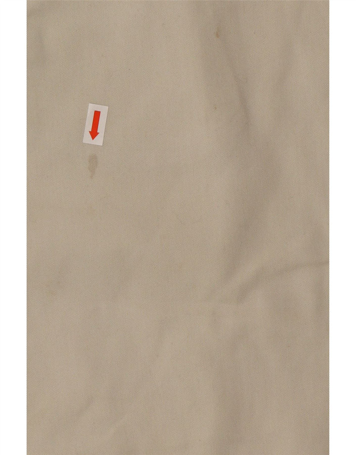 Adidas Mens Chino Shorts Grande W34 Poliéster Bege