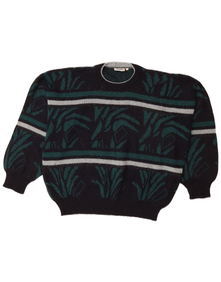 Suéter masculino MAGNUM com gola redonda IT 52 grande azul marinho