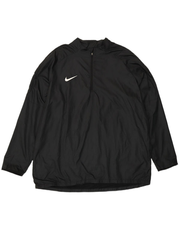 Nike masculino pulôver agasalho jaqueta superior 2XL poliéster preto