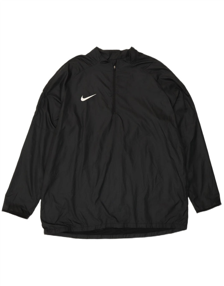 Nike masculino pulôver agasalho jaqueta superior 2XL poliéster preto