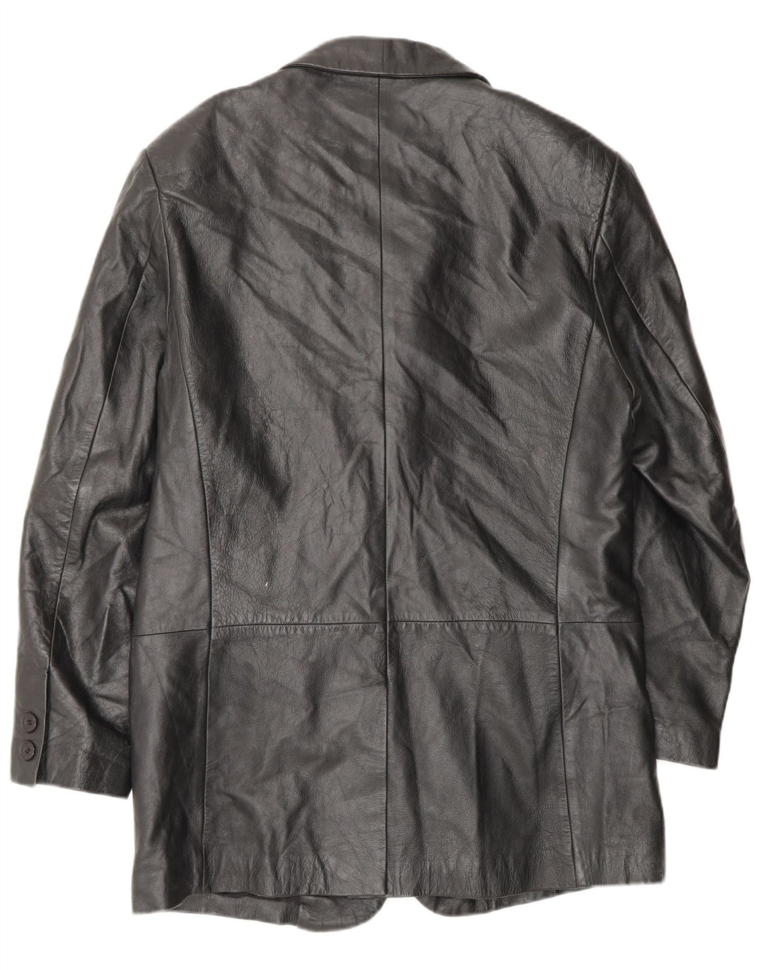 Casaco de couro masculino Conbipel IT 46 pequeno couro preto