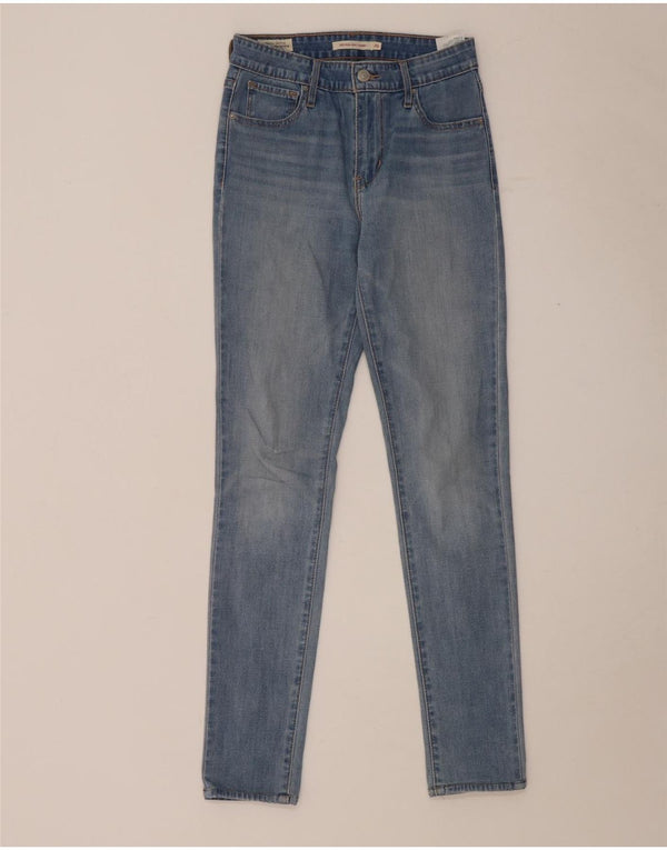 Calça jeans feminina Levi's 721 High Rise Skinny W26 L32 azul algodão