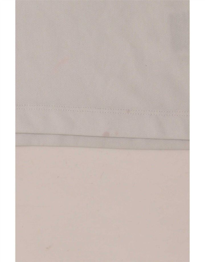 Camisa polo masculina Nike Dri Fit pequena cinza poliéster