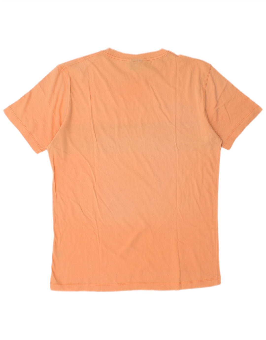 Camiseta masculina TRUSSARDI Top médio laranja colorblock
